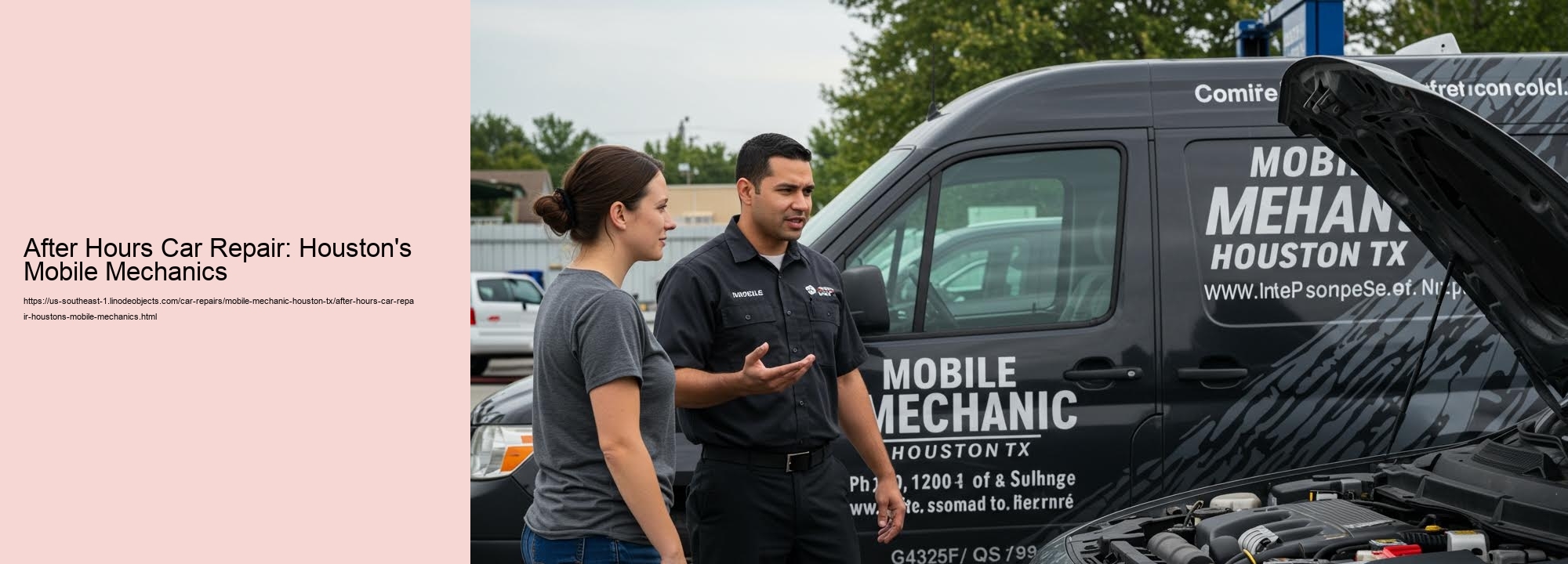 After Hours Car Repair: Houston's Mobile Mechanics  After Hours Car Repair: Houston's Mobile Mechanics