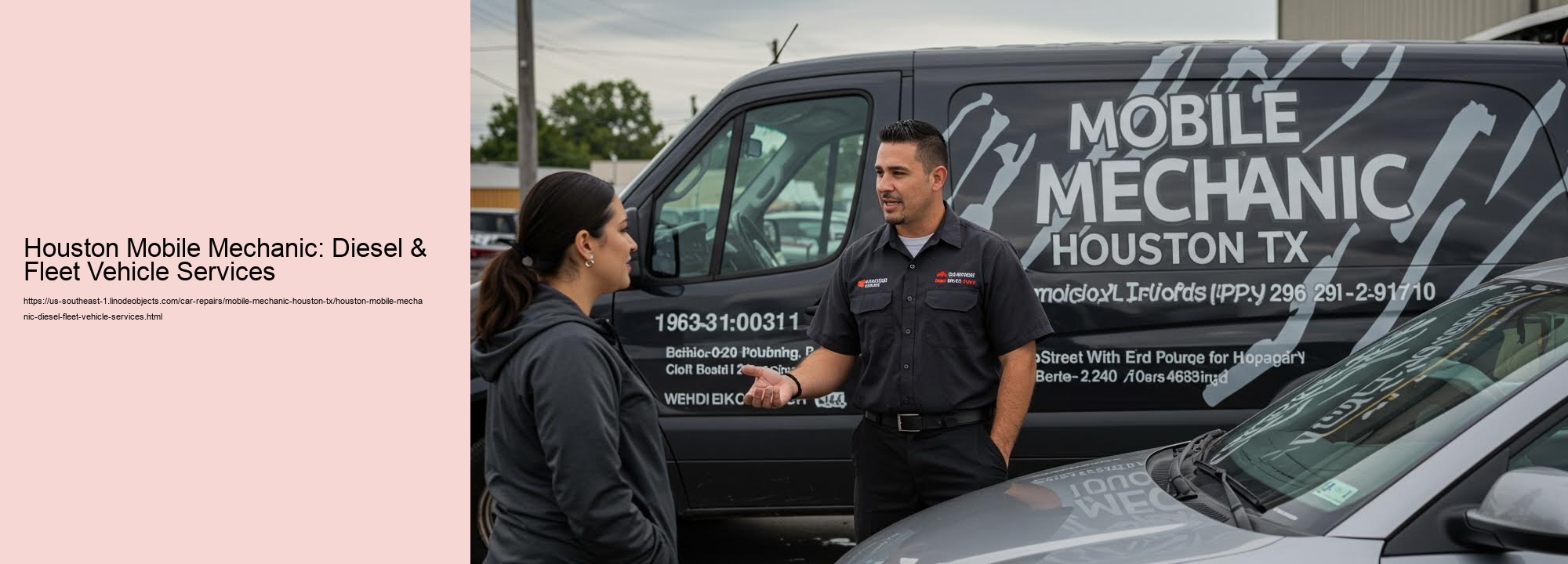 Houston Mobile Mechanic: Diesel & Fleet Vehicle Services