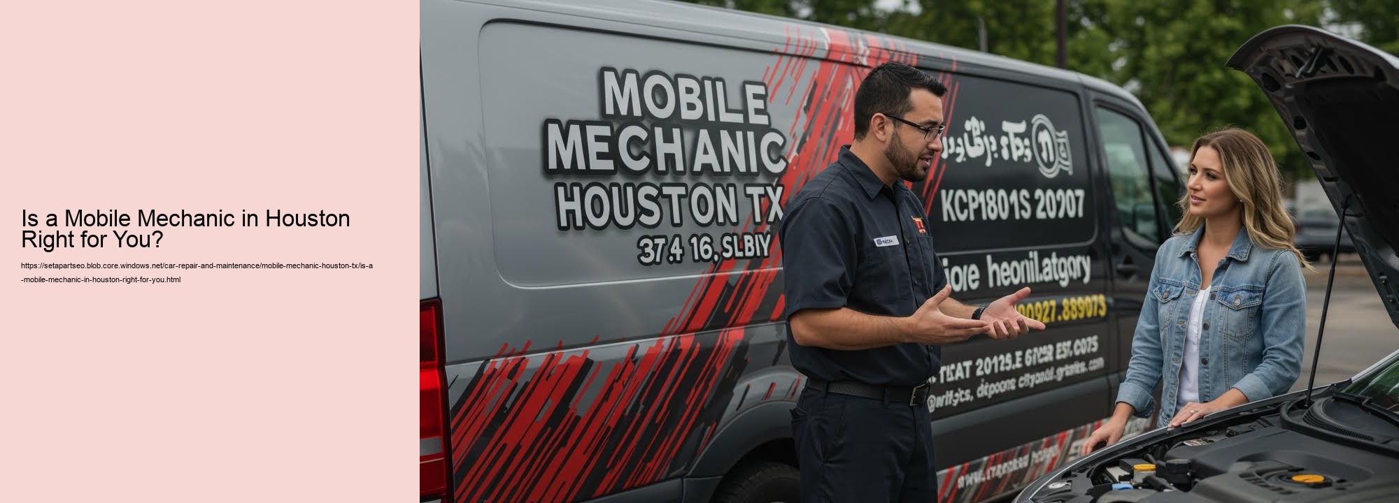 Is a Mobile Mechanic in Houston Right for You?