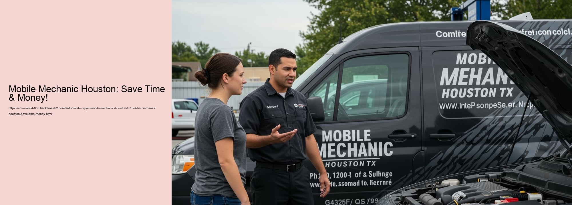 Mobile Mechanic Houston: Save Time & Money!