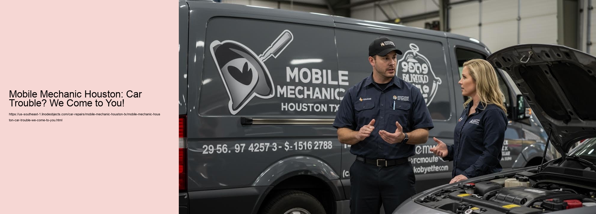 Mobile Mechanic Houston: Car Trouble? We Come to You!  Mobile Mechanic Houston: Car Trouble? We Come to You!