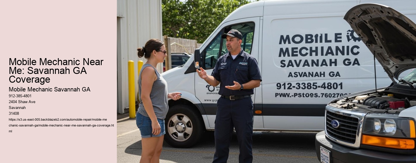 Mobile Mechanic Near Me: Savannah GA Coverage Mobile Mechanic Savannah GA Mobile Mechanic Near Me: Savannah GA Coverage